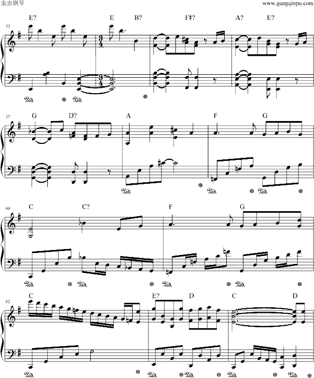 入殓师（memory)钢琴曲谱（图5）