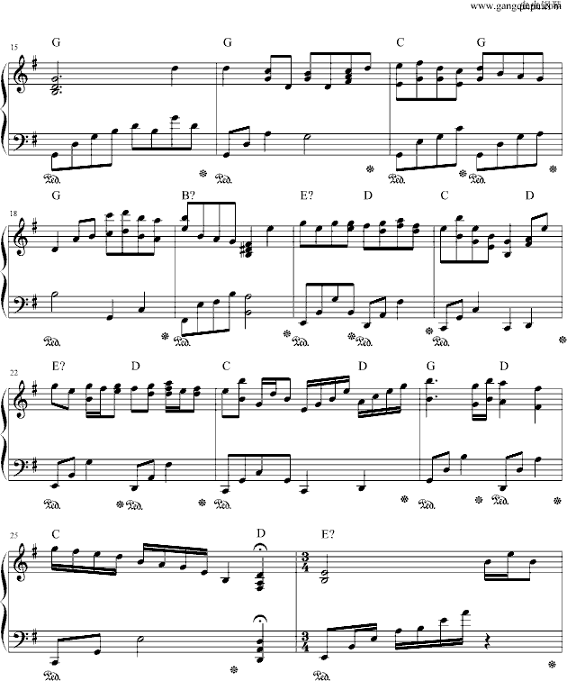 入殓师（memory)钢琴曲谱（图2）