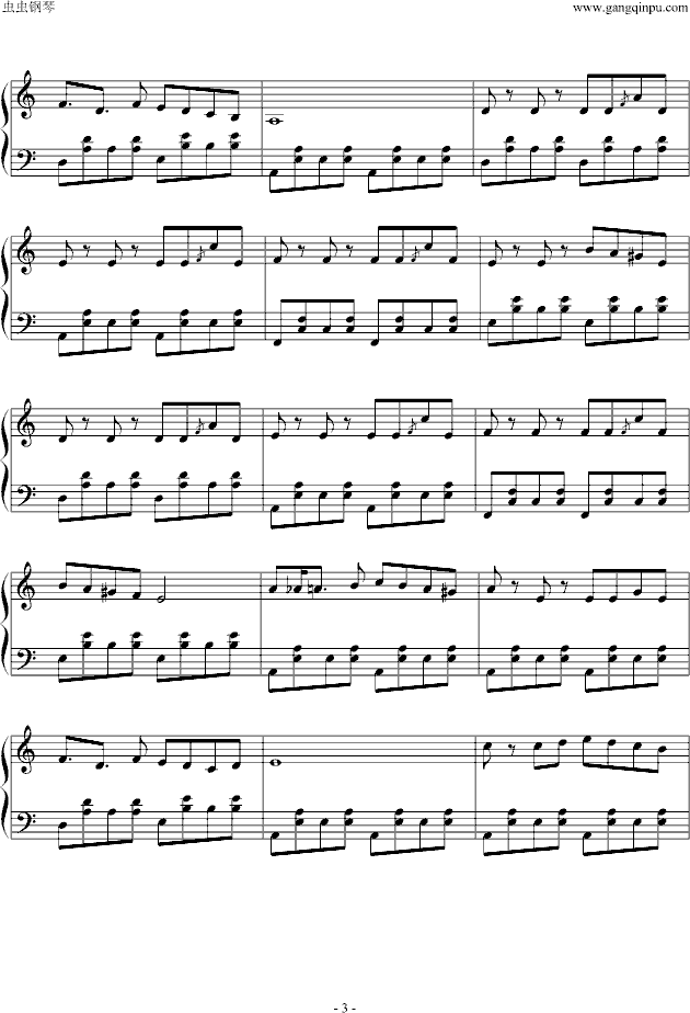 just a small fry钢琴曲谱（图3）