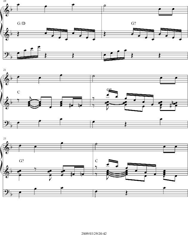 生日歌（爵士版）钢琴曲谱（图4）