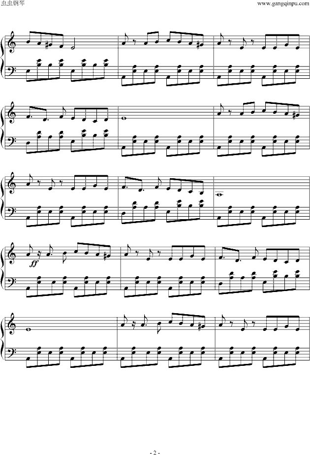 just a small fry钢琴曲谱（图2）
