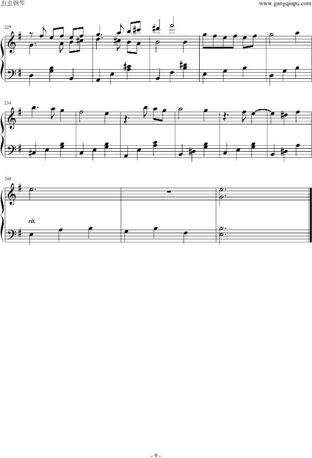 Granado Espada钢琴曲谱（图9）