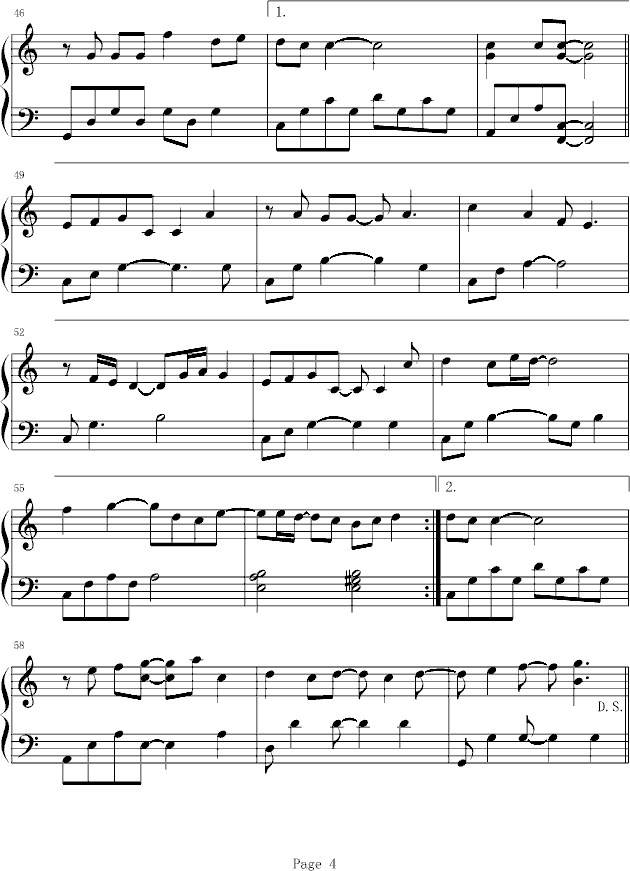 少年钢琴曲谱（图4）