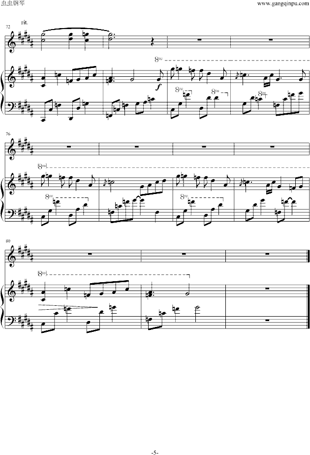 My Soul钢琴曲谱（图5）