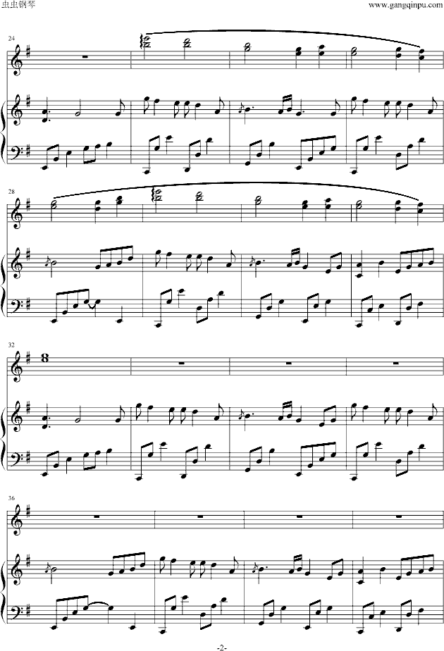 My Soul钢琴曲谱（图2）