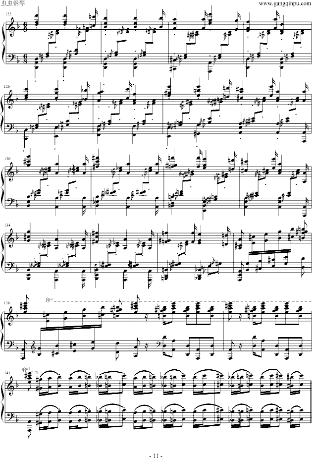 超技练习曲第4首Mazeppa钢琴曲谱（图11）