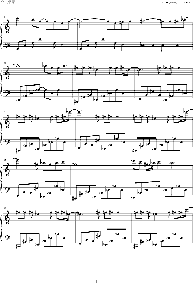 Reflect tier钢琴曲谱（图2）