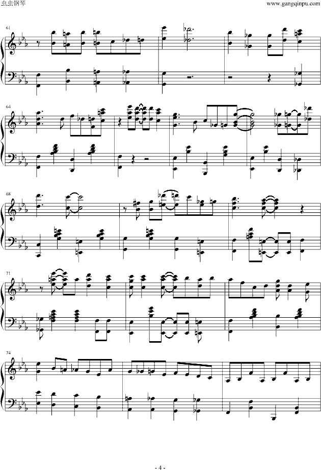 Black Bottom Stomp钢琴曲谱（图4）