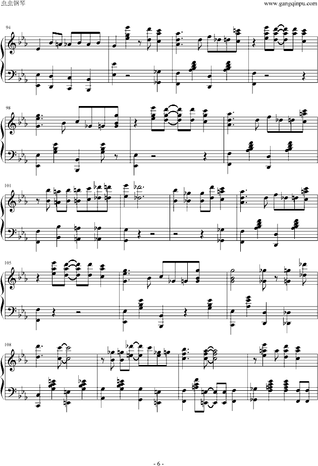 Black Bottom Stomp钢琴曲谱（图6）