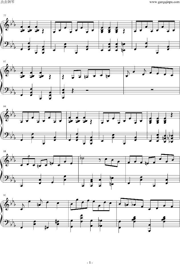 Black Bottom Stomp钢琴曲谱（图5）