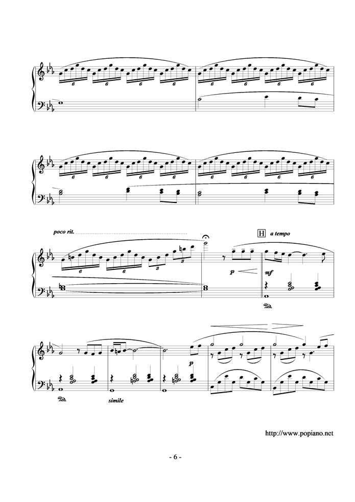 Fantasia钢琴曲谱（图6）