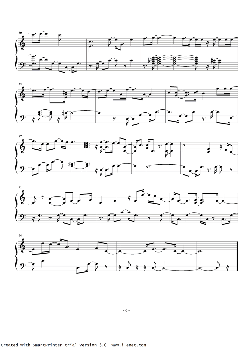 旅行的意义钢琴曲谱（图6）