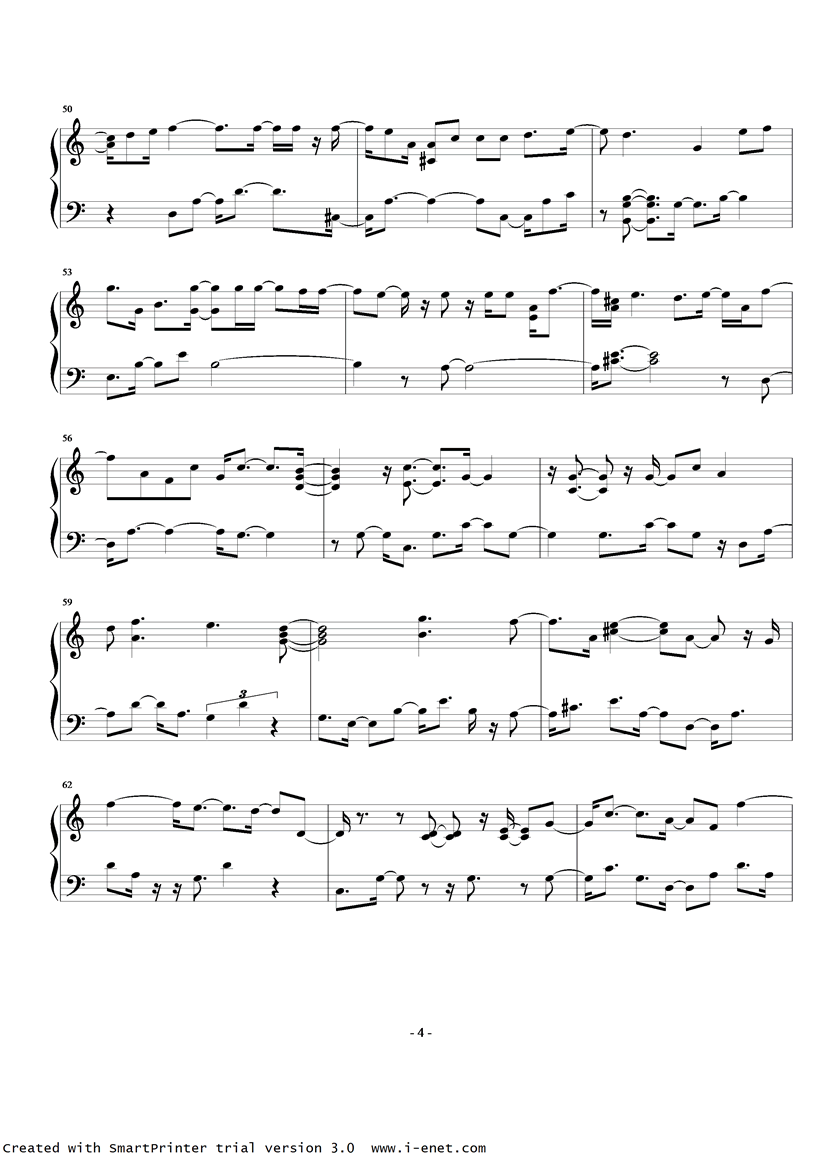 旅行的意义钢琴曲谱（图4）