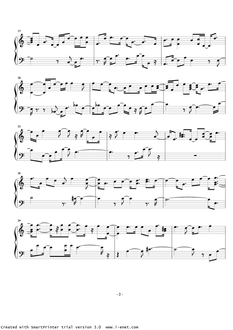 旅行的意义钢琴曲谱（图2）