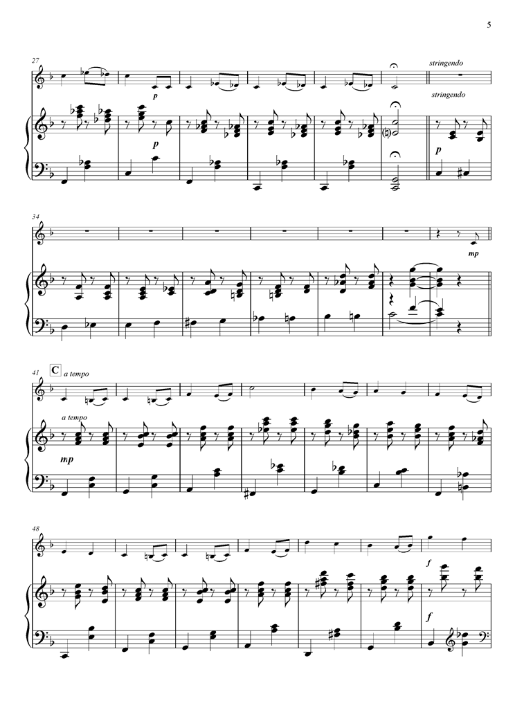 旋律钢琴曲谱（图2）
