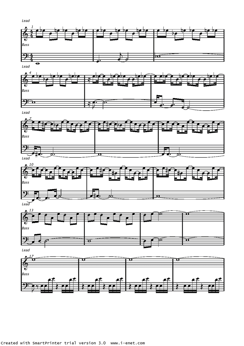 Aufwiedersehen Monty Main钢琴曲谱（图1）