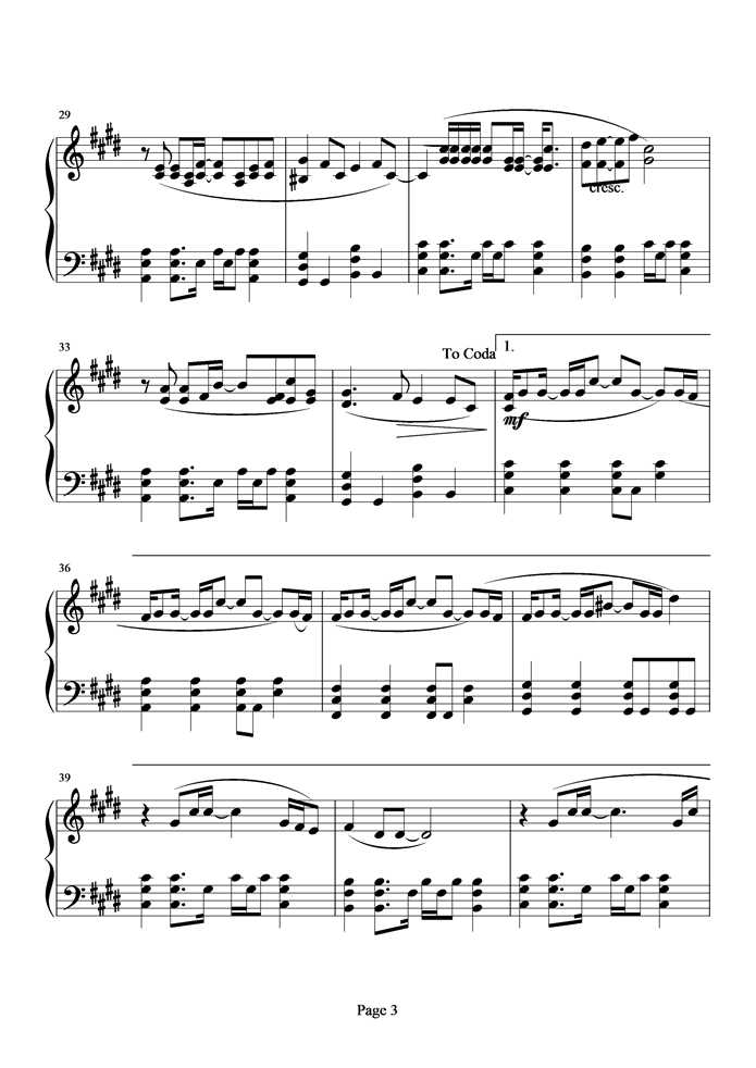 估计错误钢琴曲谱（图3）