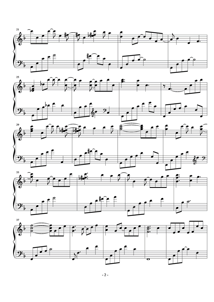 Dream-Yiruma钢琴曲谱（图3）