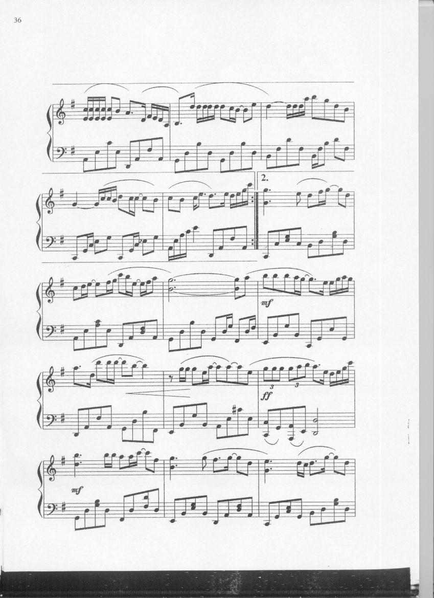 灰姑娘钢琴曲谱（图3）