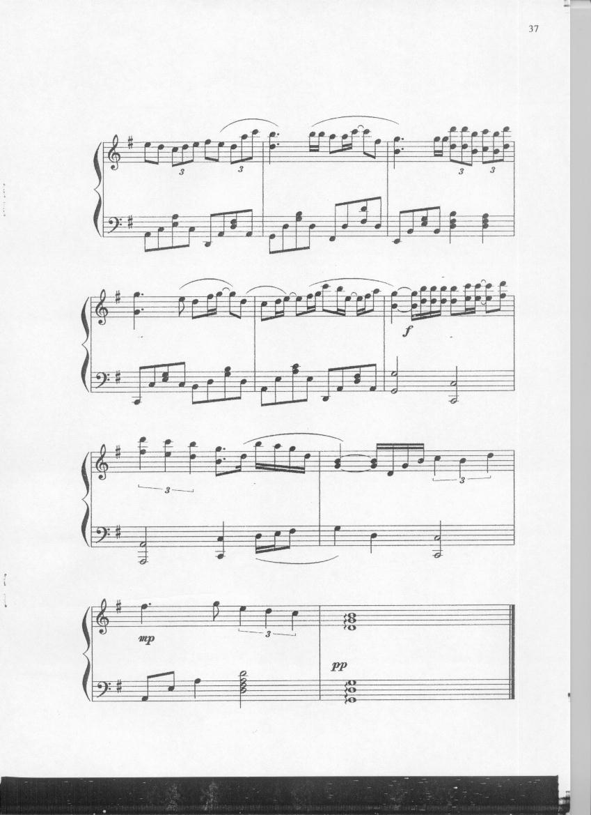灰姑娘钢琴曲谱（图4）