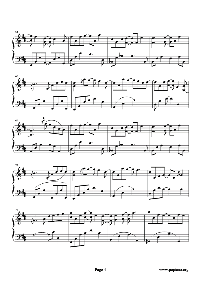 I am just a……钢琴曲谱（图4）