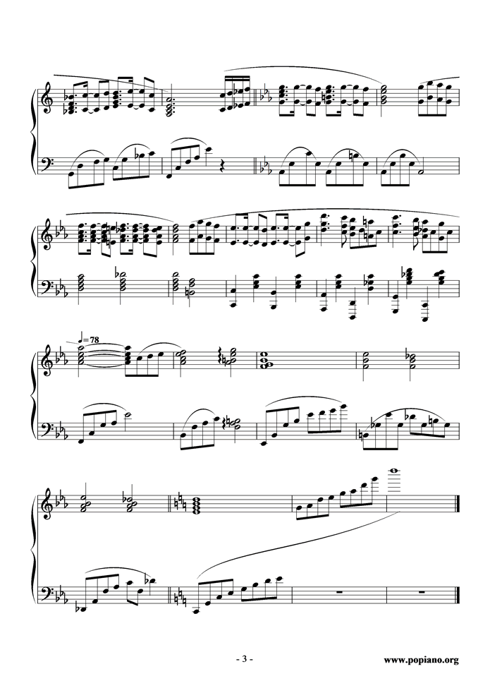 Labyrince of Eden钢琴曲谱（图3）