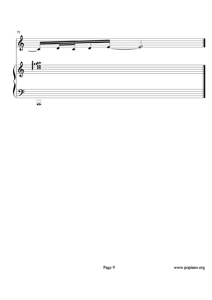 习惯钢琴曲谱（图9）