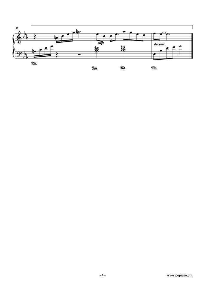 你对我的好钢琴曲谱（图4）