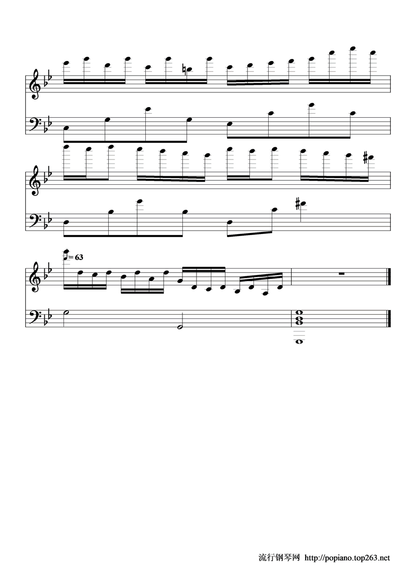 星空的旋律钢琴曲谱（图10）