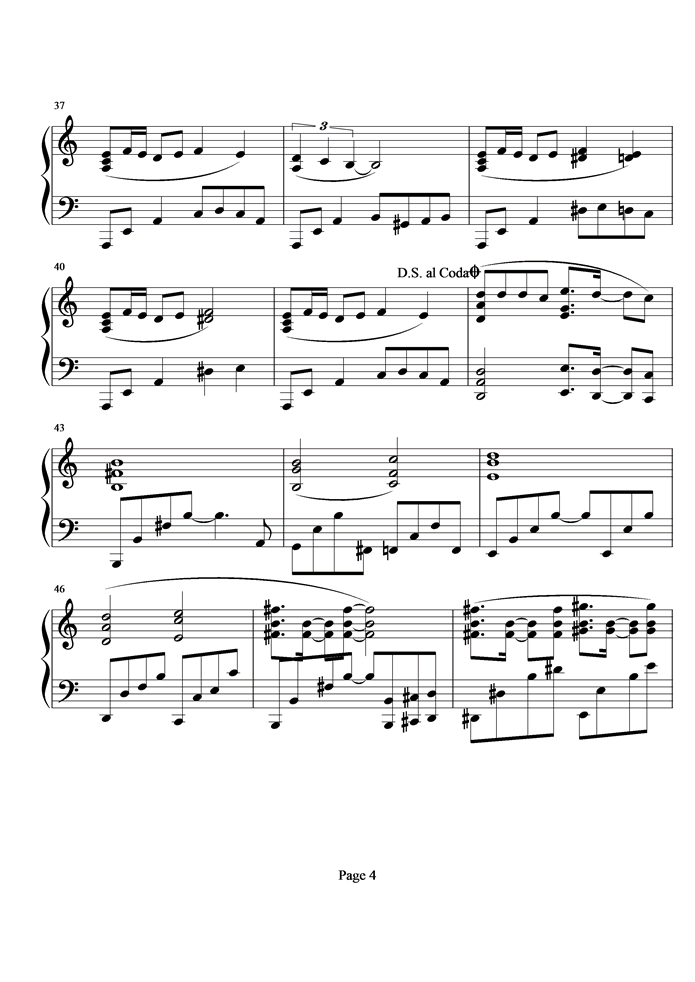 曝光钢琴曲谱（图4）