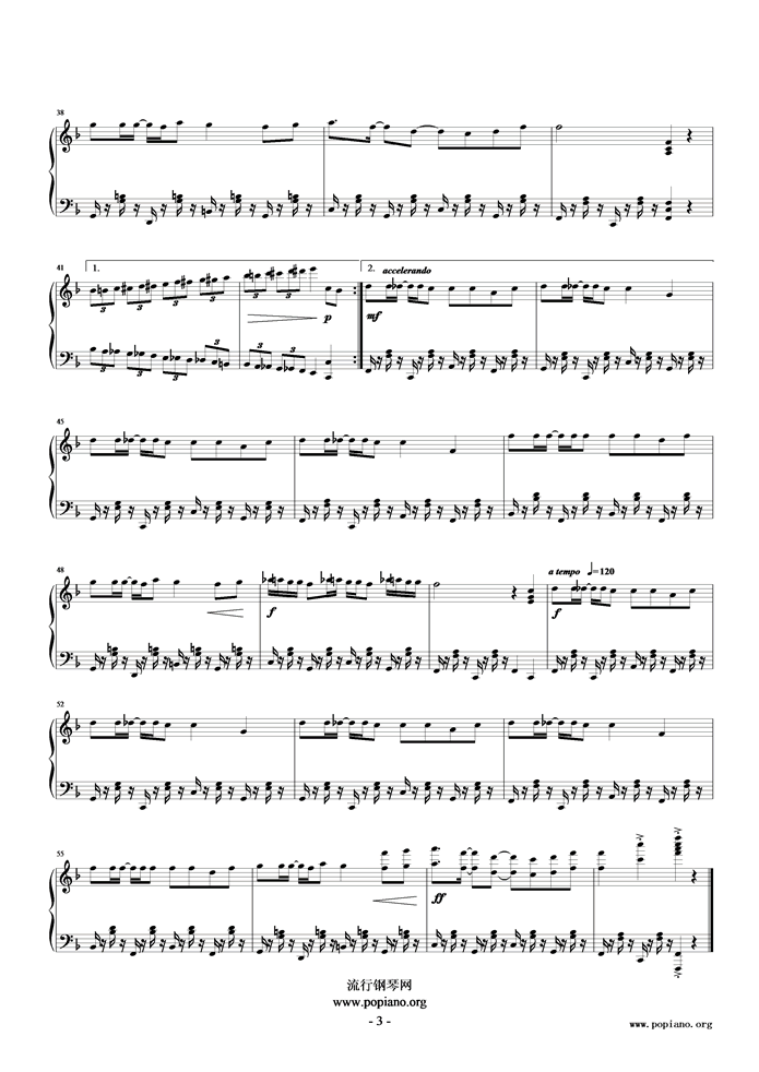 魔术先生钢琴曲谱（图3）