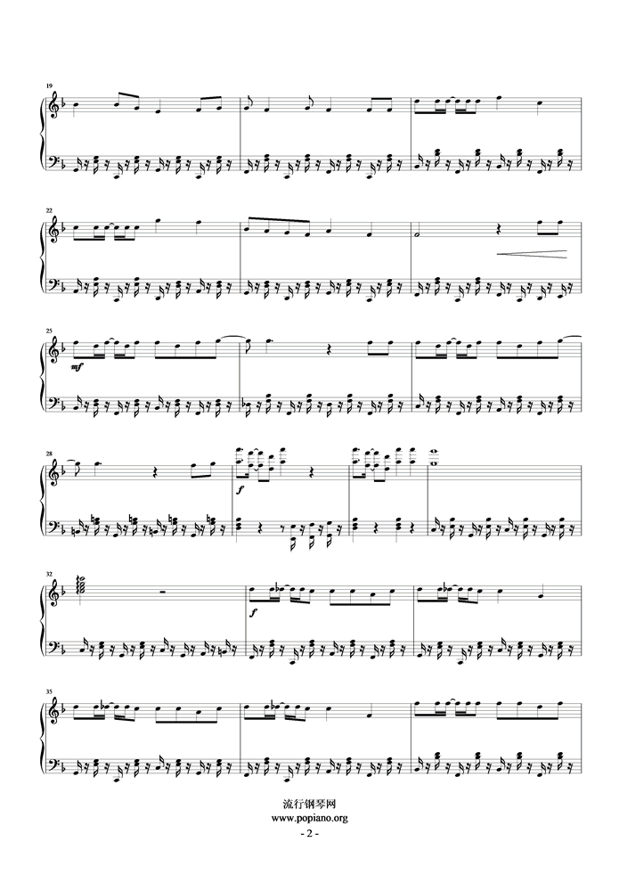魔术先生钢琴曲谱（图2）