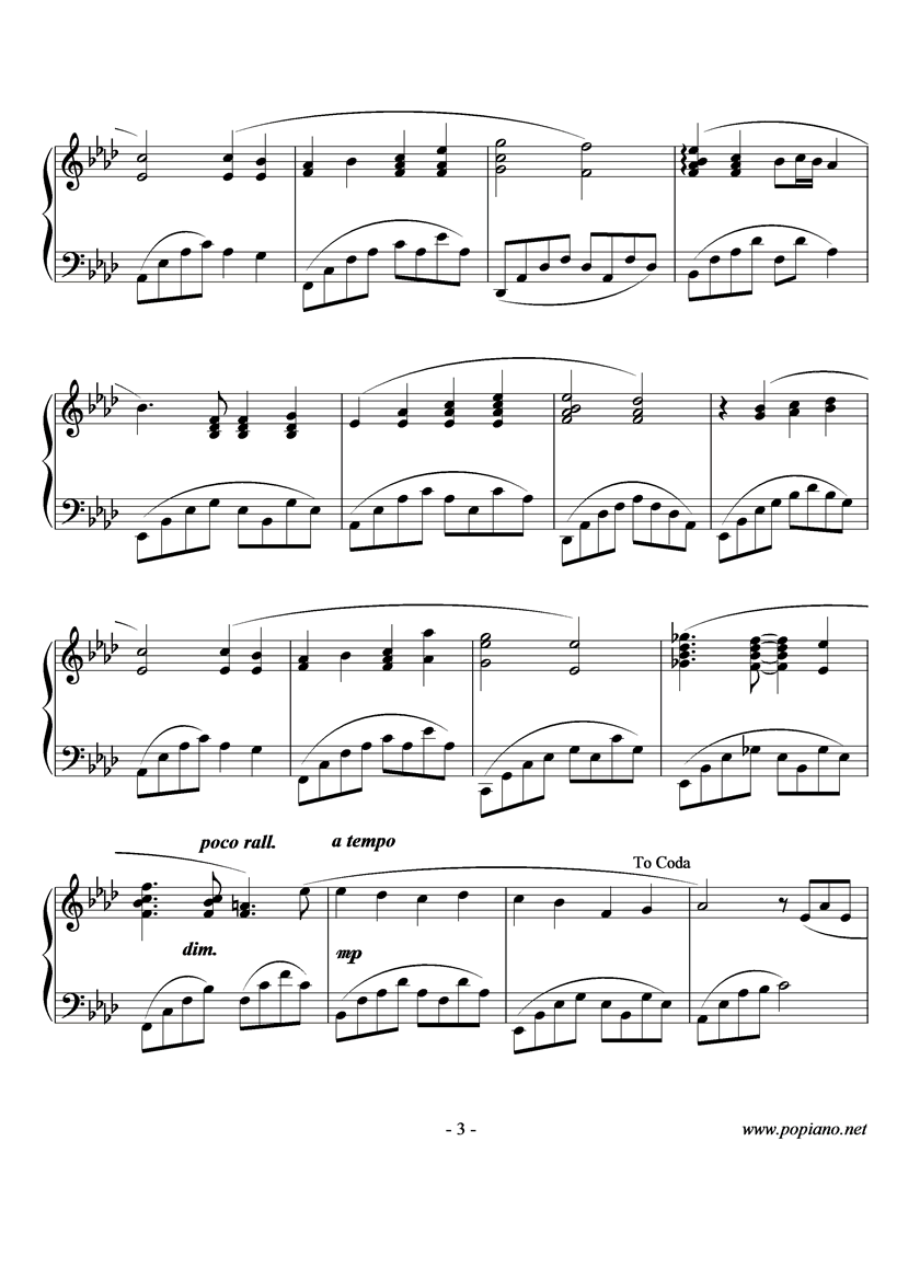 Wind of Life钢琴曲谱（图3）