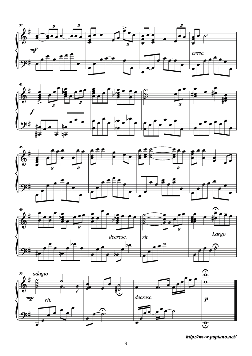 Falling钢琴曲谱（图3）