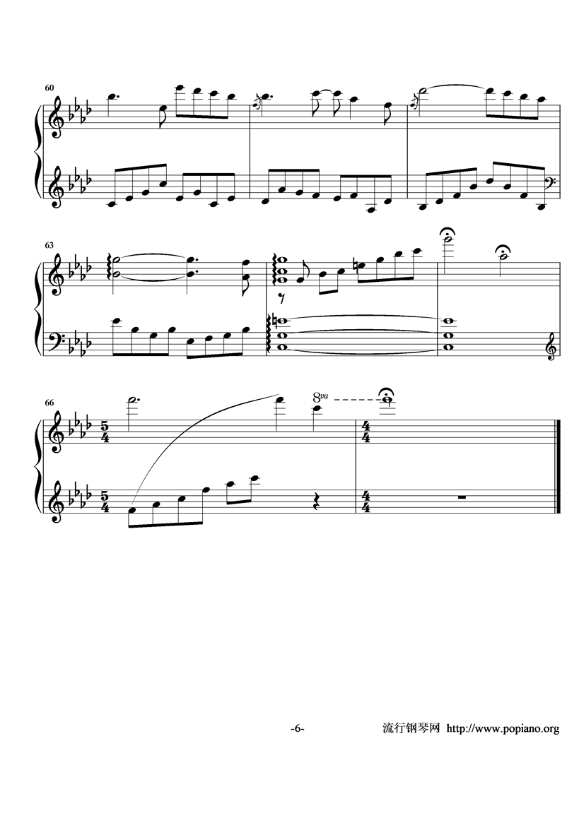 first touch钢琴曲谱（图6）