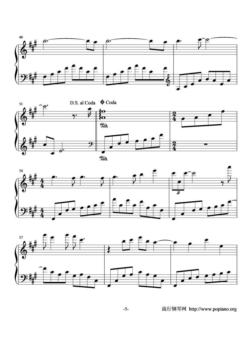 Almost a Whisper钢琴曲谱（图5）