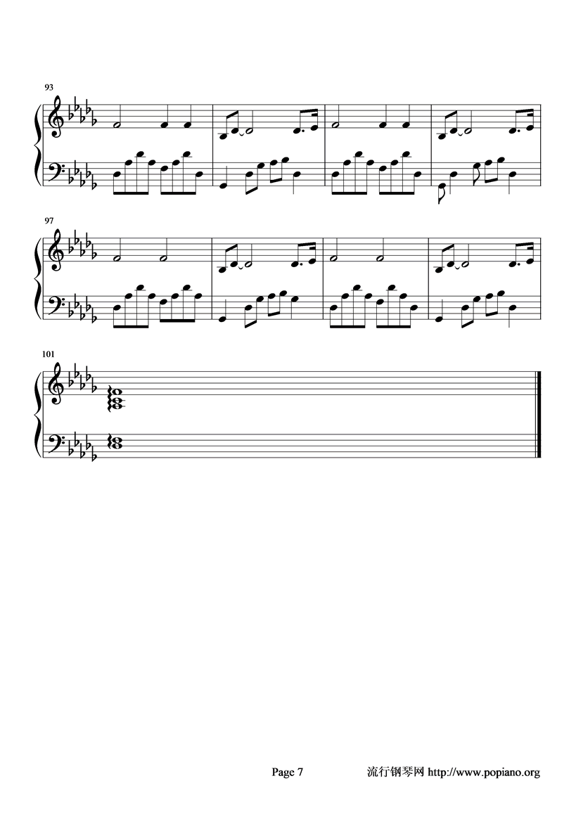 Daydream钢琴曲谱（图7）