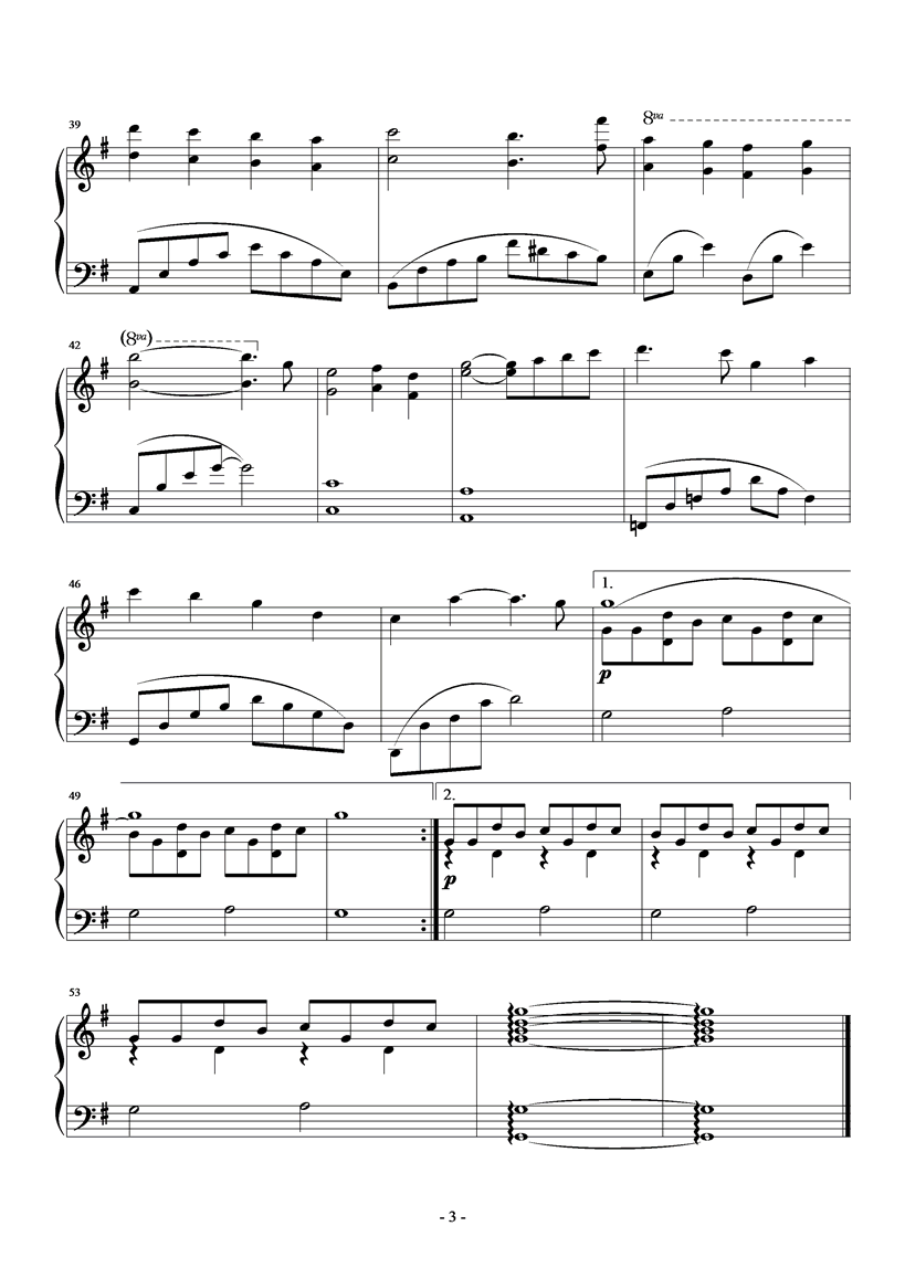 交响情人梦真人版插曲钢琴曲谱（图3）
