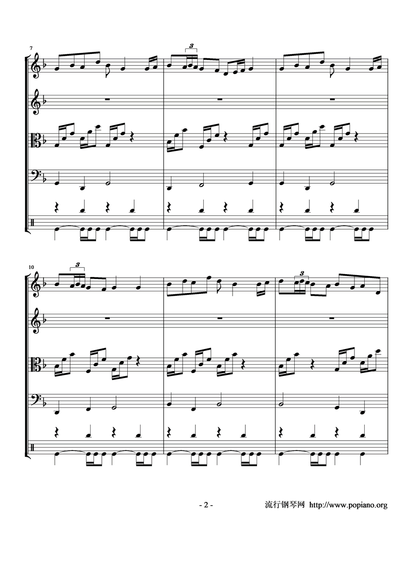 Bard Dance钢琴曲谱（图2）