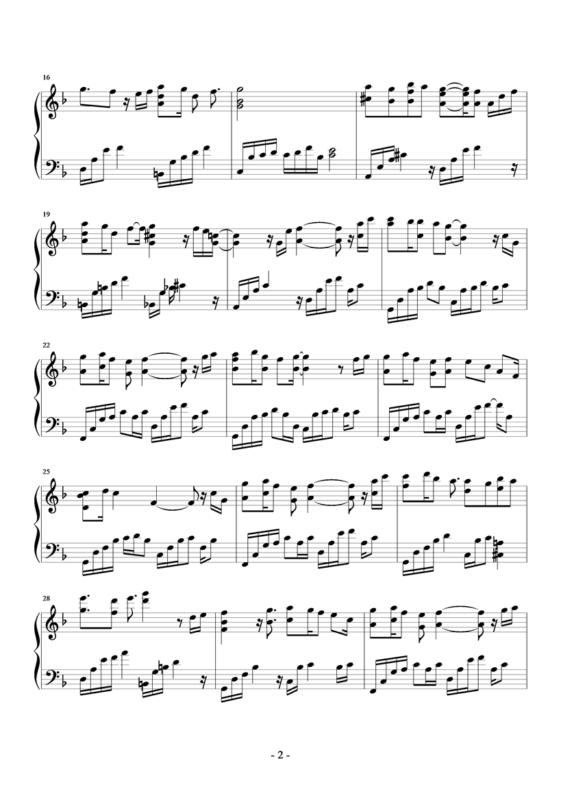 27,May钢琴曲谱（图2）