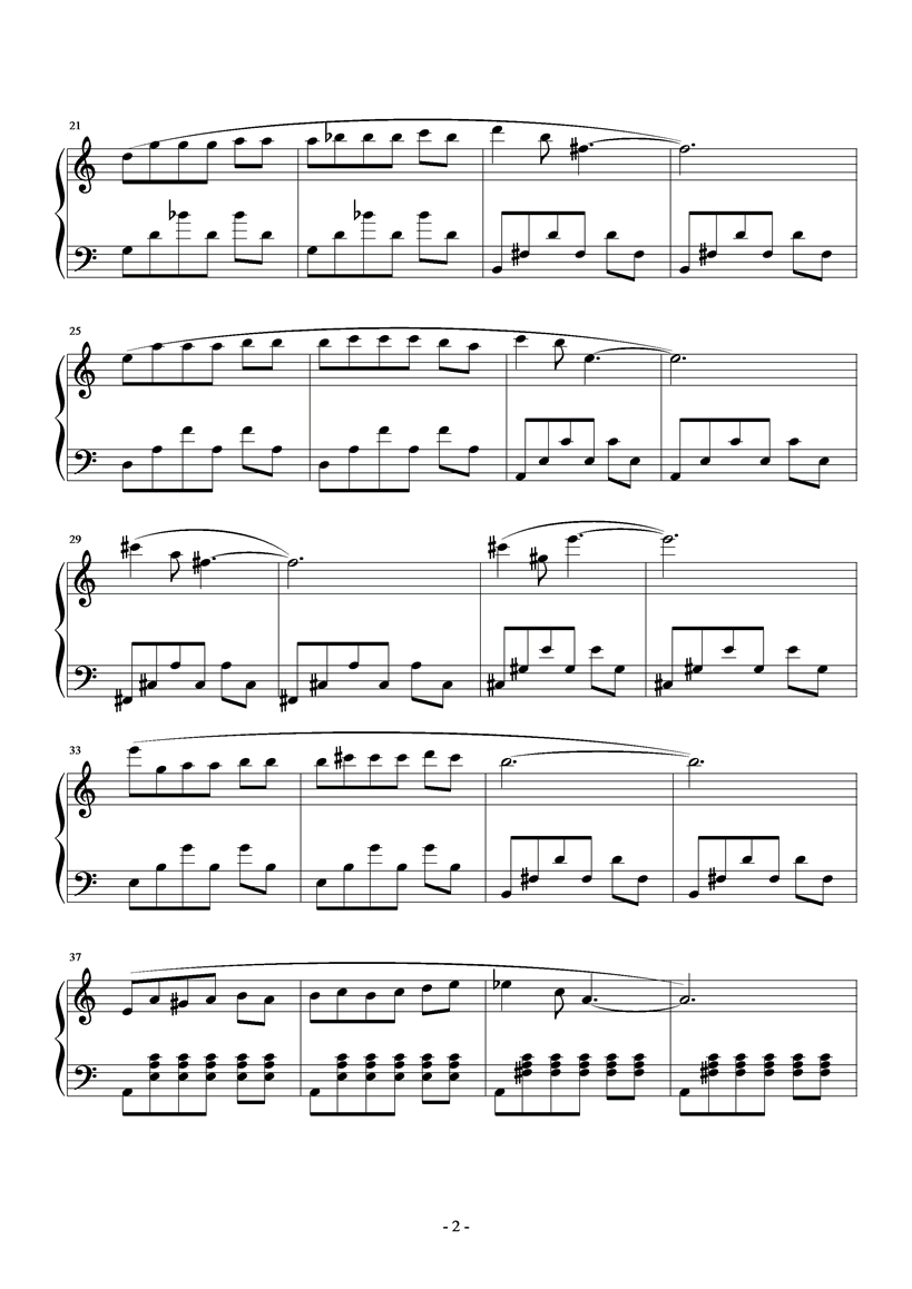 Les Marionnettes钢琴曲谱（图2）