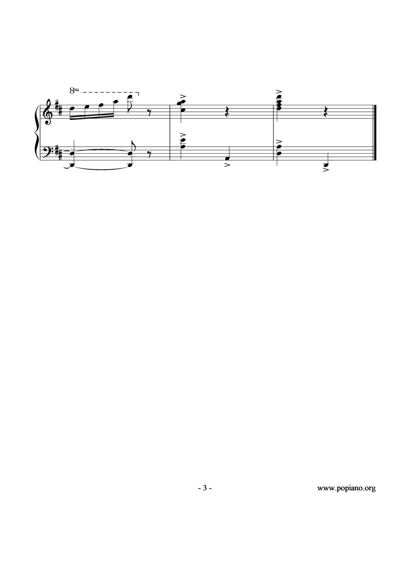 舞曲钢琴曲谱（图3）