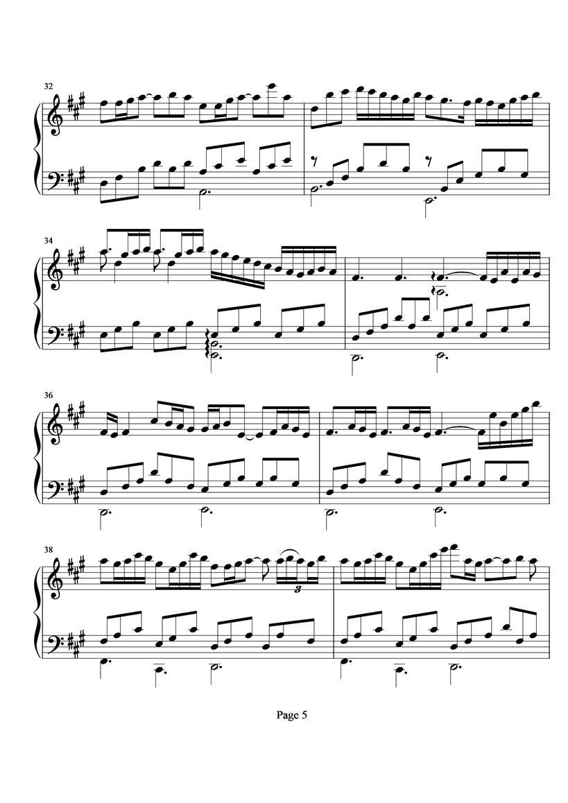 Until The Last Moment钢琴曲谱（图5）