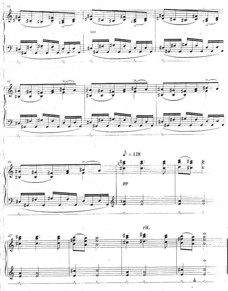 deep sleep playing钢琴曲谱（图4）