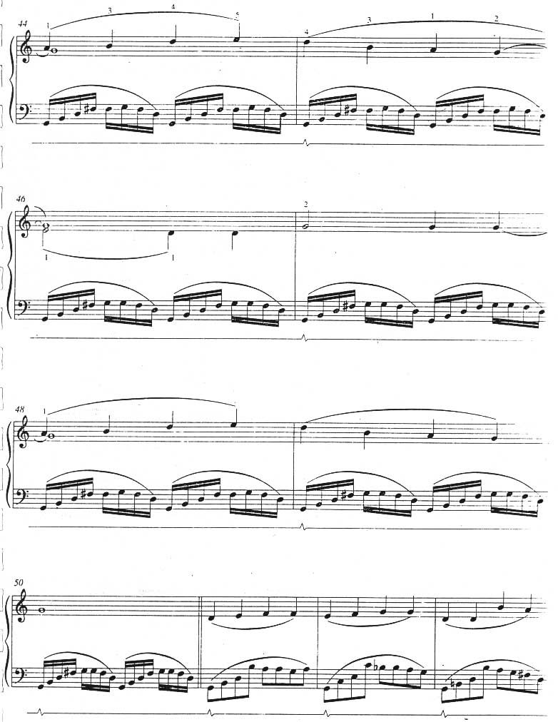 silver fingered fling钢琴曲谱（图4）