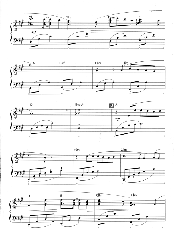理想的结婚 主题曲钢琴曲谱（图2）