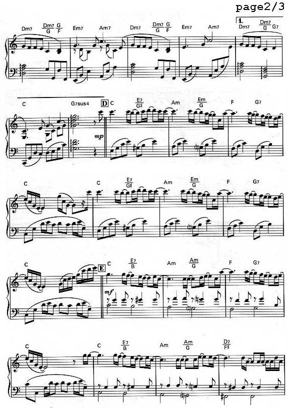 温暖的诗句钢琴曲谱（图2）