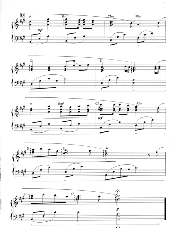 理想的结婚 主题曲钢琴曲谱（图4）