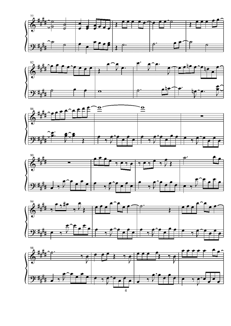 Purachina - Platinum钢琴曲谱（图4）