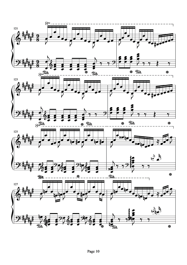 侏儒之舞钢琴曲谱（图10）